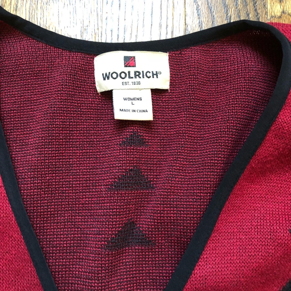❌SOLD❌Woolrich Ruby Zip Cardigan Sweater - Picture 2 of 5